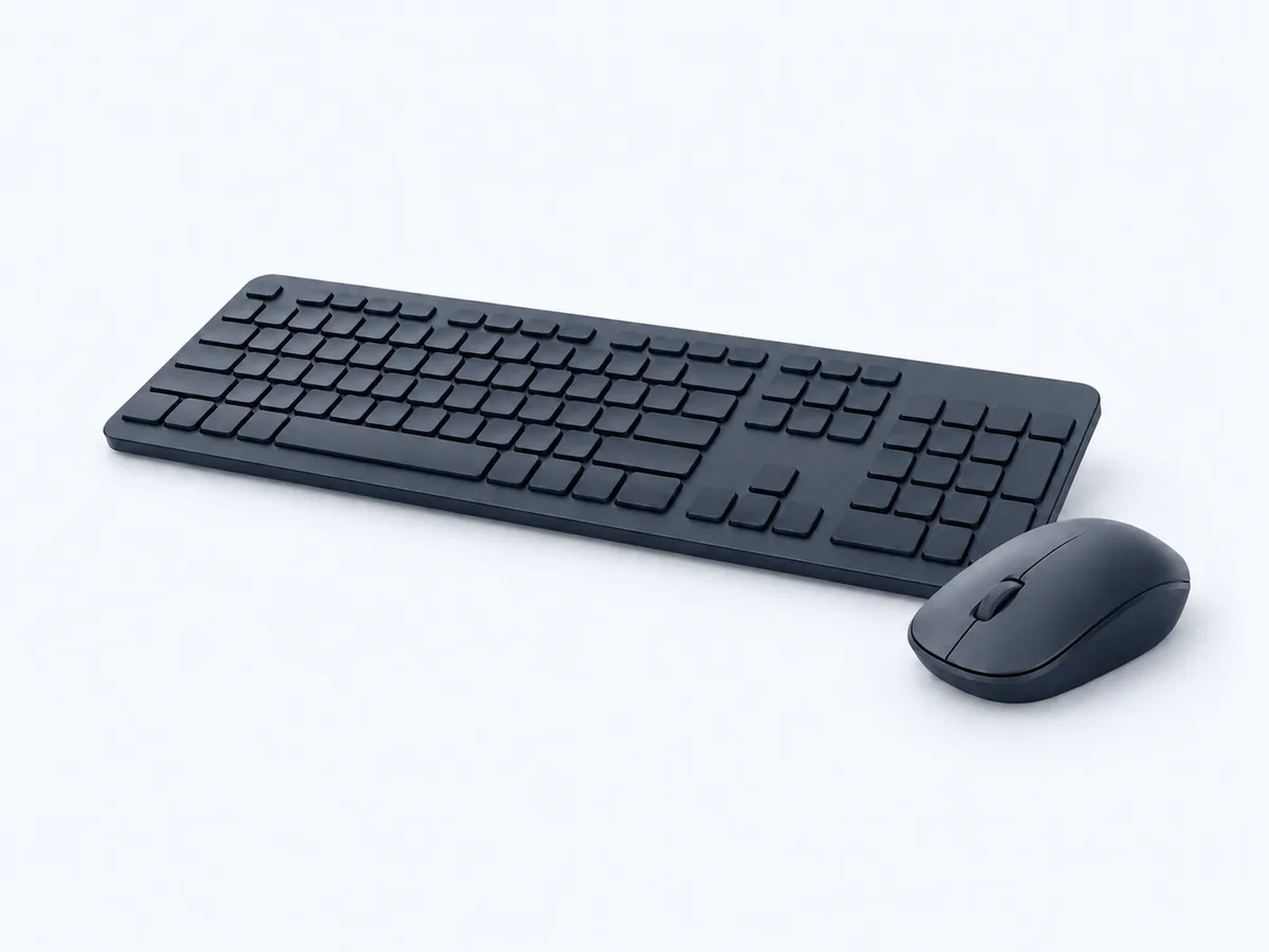 Wireless keyboard and mouse set
