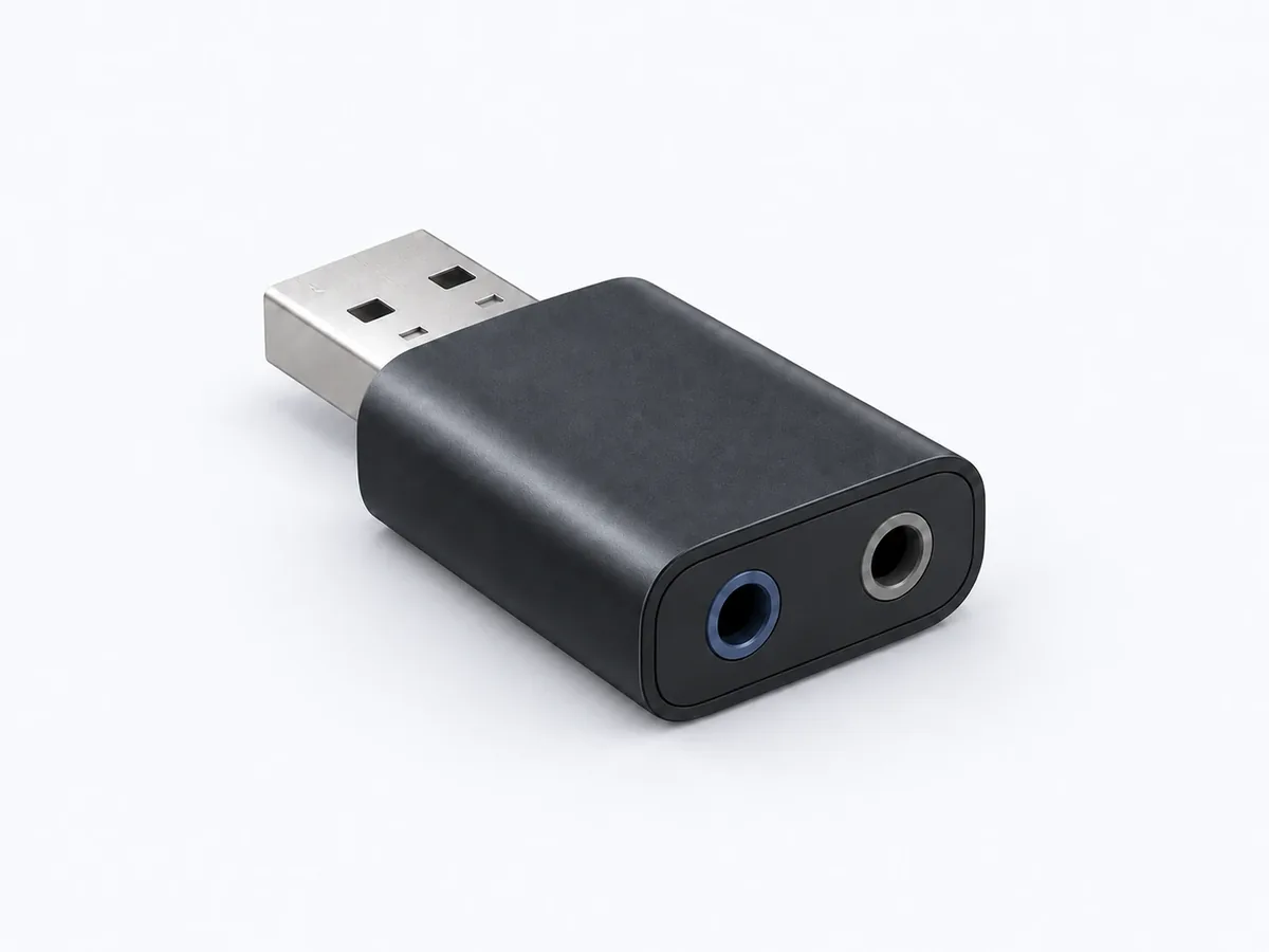 USB sound card adapter