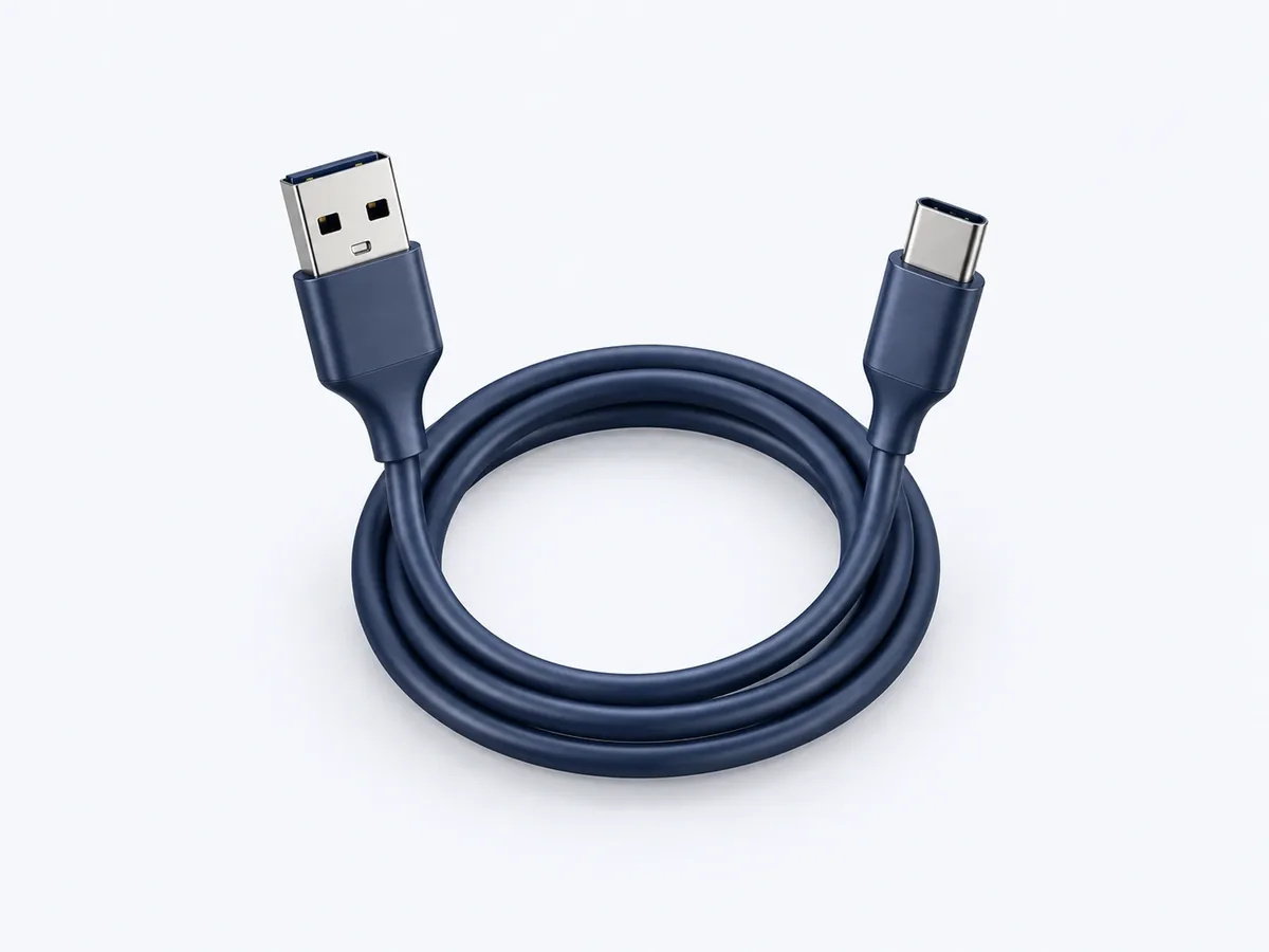 USB-A to USB-C cable, 1m