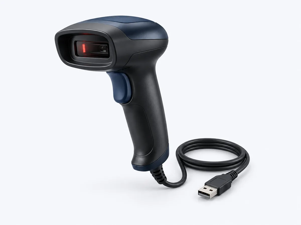 Handheld barcode scanner