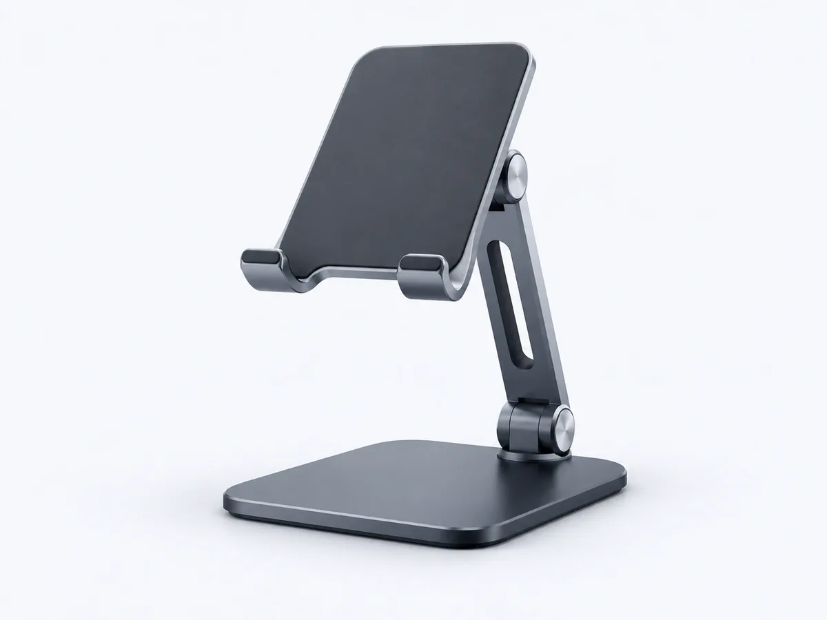 Adjustable tablet and phone stand